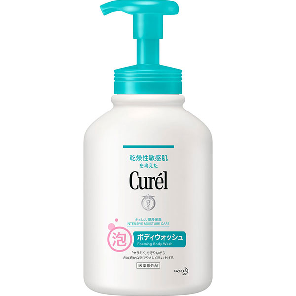 【医薬部外品】キュレル 泡ボディウォッシュ ポンプ　480mL　　花王