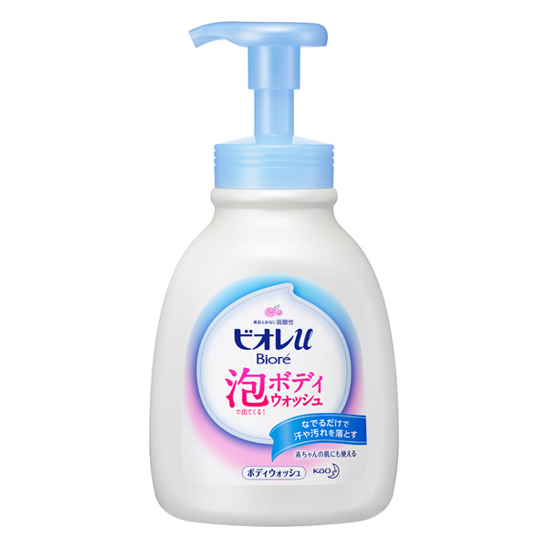 ビオレｕ 泡で出てくるボディウォッシュ ［ポンプ］［600ml] 　花王