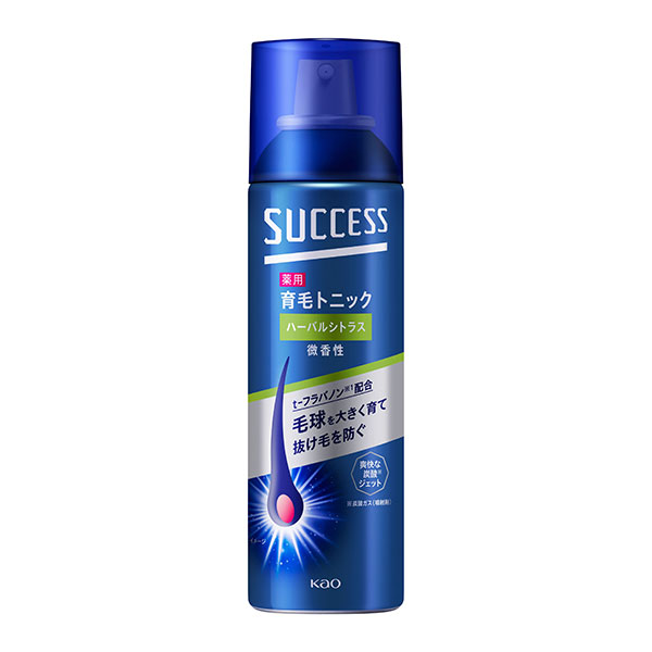 サクセス 薬用育毛トニック 微香性 180g（医薬部外品）　花王