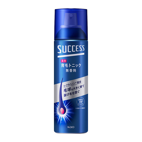 サクセス 薬用育毛トニック 無香料 180g（医薬部外品）　花王
