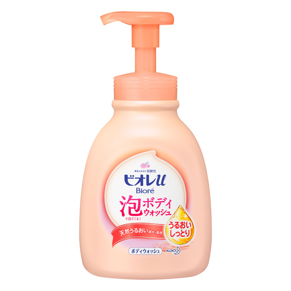 ビオレｕ 泡で出てくるボディウォッシュうるおいしっとり［ポンプ］［600ml] KO 花王