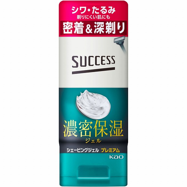 サクセス シェービングジェル プレミアム 180g　花王