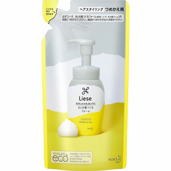 リーゼ まとめ髪フォーム つめかえ用 180ml　花王