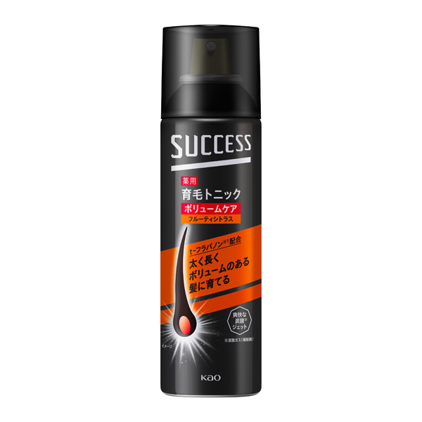 【医薬部外品】サクセス 薬用育毛トニック ボリュームケア フルーティシトラス 180g 　花王