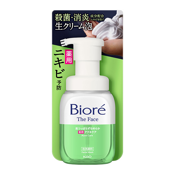 ビオレ　ザフェイス　泡洗顔料　アクネケア　本体　200ml　(医薬部外品)　 　花王