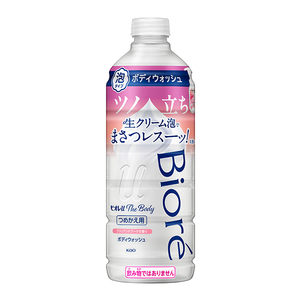 ビオレｕ　ザ　ボディ　泡タイプ　ブリリアントブーケの香り　つめかえ用　４４０ｍｌ KO　花王