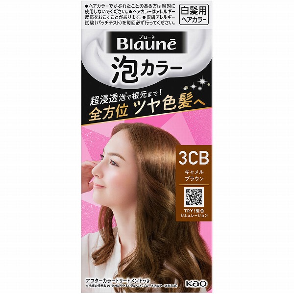 ブローネ 泡カラー 3CB キャメルブラウン 108ml【医薬部外品】