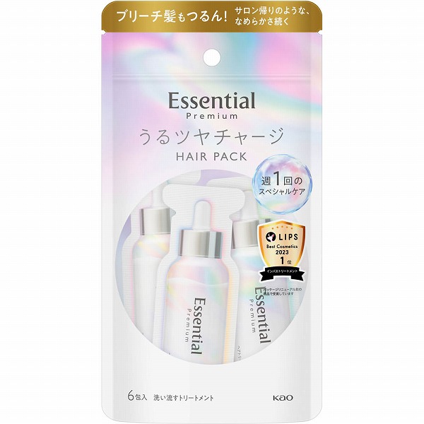 エッセンシャル プレミアム うるツヤチャージヘアパック 54g 花王
