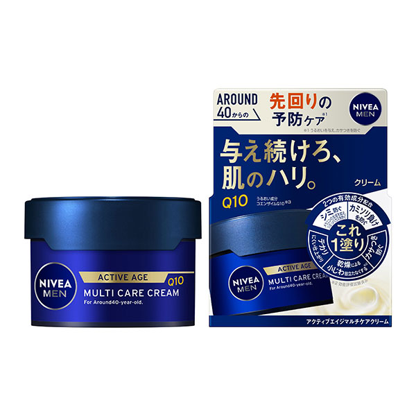 【医薬部外品】ニベアメン　アクティブエイジ　マルチケアクリーム　85g 　花王