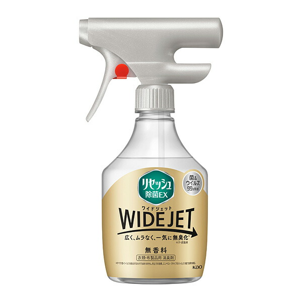 リセッシュ除菌ＥＸ　ワイドジェット　無香料　本体 ４１０ｍｌ 　花王