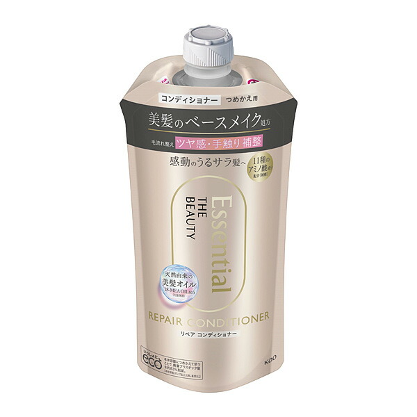 エッセンシャル　ザビューティ　髪のキメ美容　リペアコンディショナー　つめかえ用　340ml　　花王