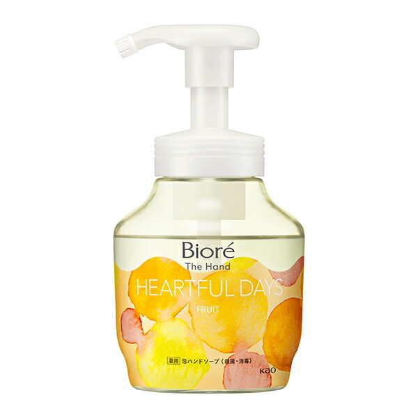 ビオレ　ザ　ハンド　泡ハンドソープ　ふっとほどける陽だまり果実の香り　ポンプ 280ml 花王【医薬部外品】