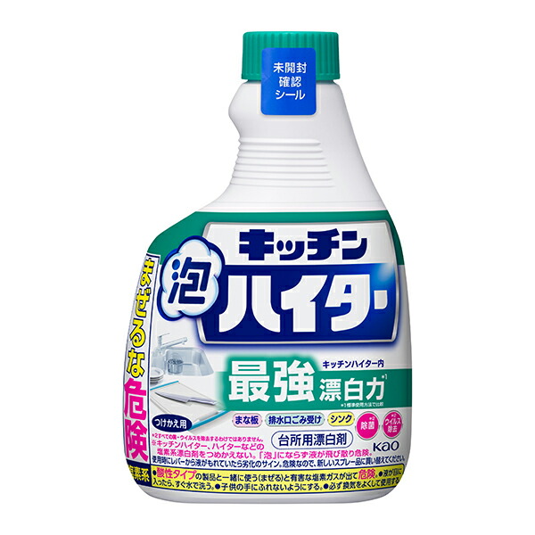 キッチン泡ハイター つけかえ用 (400ml)　花王