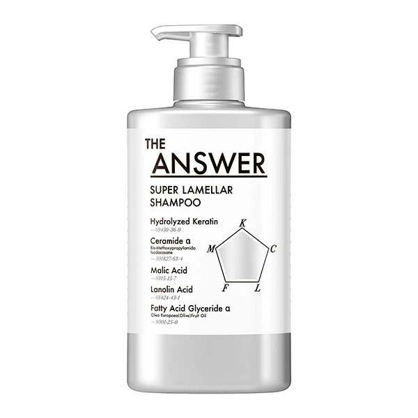 花王 THE ANSWER スーパーラメラシャンプー ポンプ 400ml　花王