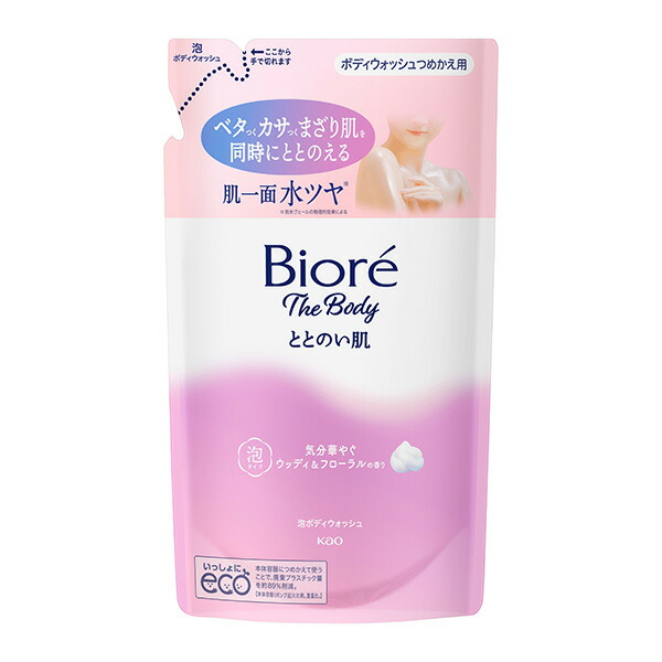 ビオレ ザ ボディ ととのい肌 泡タイプ ウッディ＆フローラルの香り つめかえ用 (440ml)