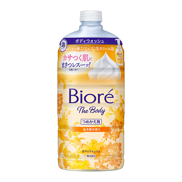 花王 ビオレ ザ ボディ 泡タイプ 金木犀の香り つめかえ用 780mL　花王