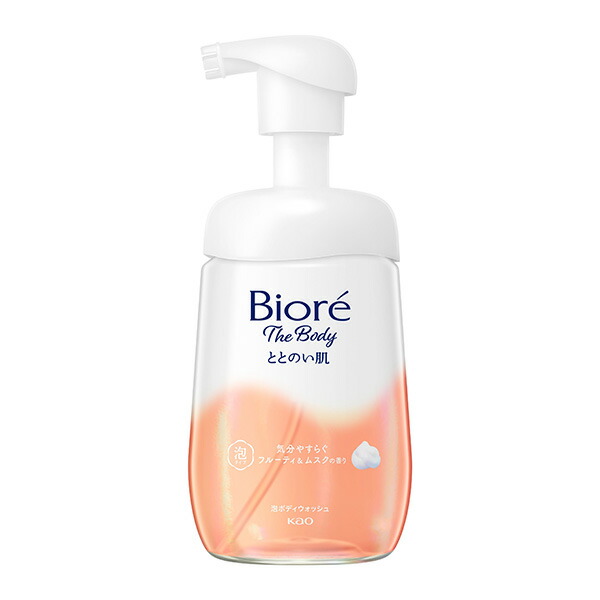 ビオレ ザ ボディ ととのい肌 泡タイプ フルーティ＆ムスクの香り ポンプ (480ml)　花王