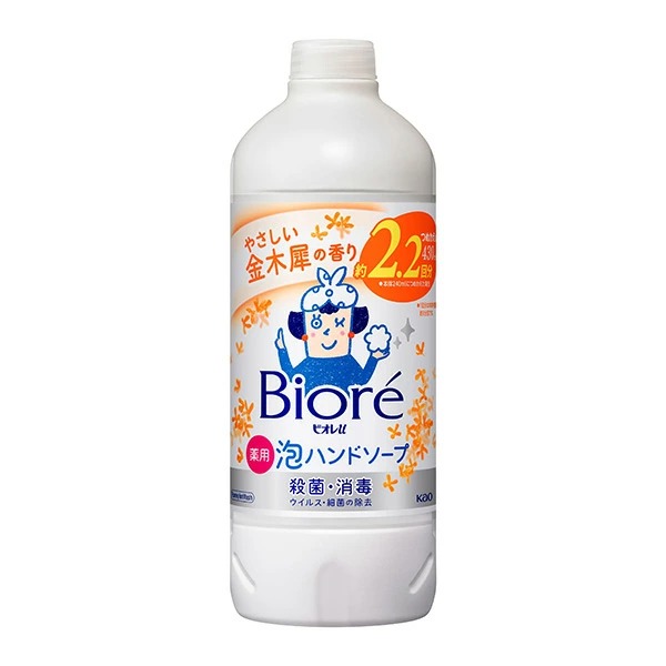 花王 ビオレu 泡ハンドソープ 金木犀の香り つめかえ用 430ml【医薬部外品】　花王