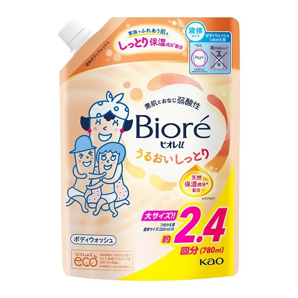 花王 ビオレu うるおいしっとり つめかえ用 780ml