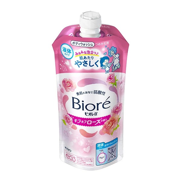 花王 ビオレu キラキラローズの香り つめかえ用 320ml　花王