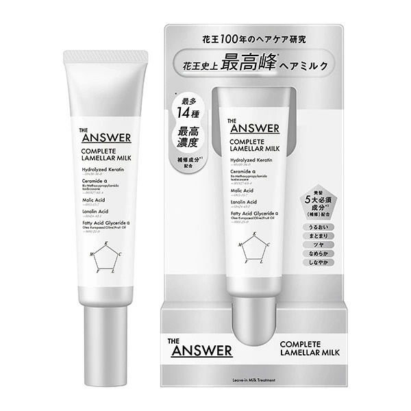 花王 THE ANSWER コンプリートラメラミルク 70g　花王