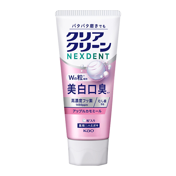 花王クリアクリーンNEXDENT 美白口臭 アップルカモミール 110g【医薬部外品】