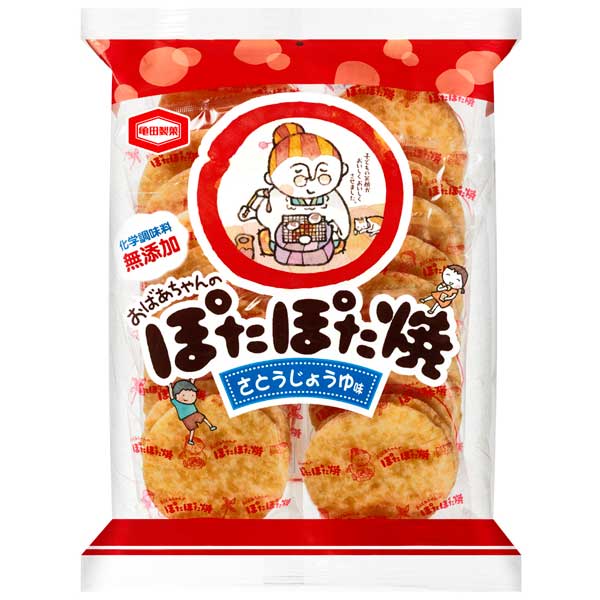亀田製菓　ぽたぽた焼 20枚×12パック（1ケース）