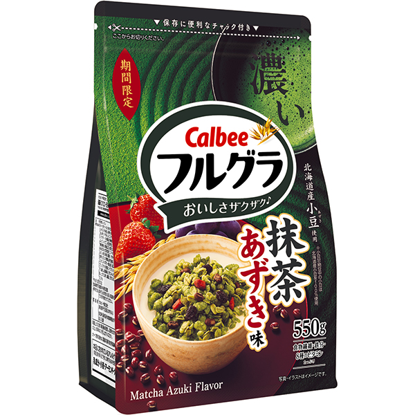 カルビー  フルグラ抹茶あずき味 550g×6個 (1ケース)