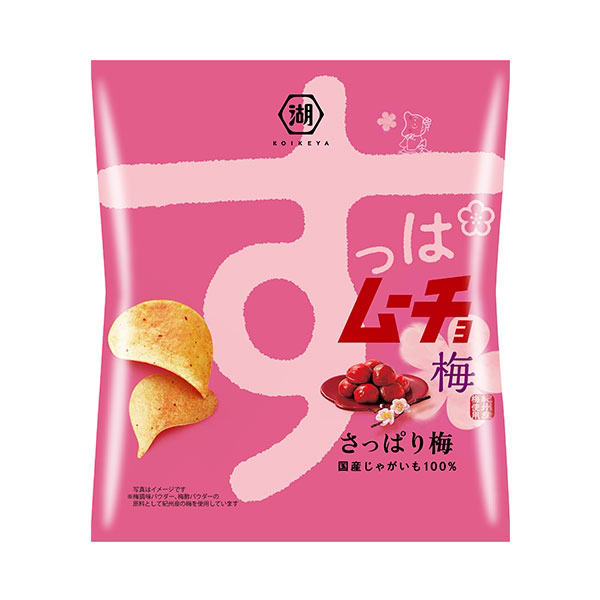 湖池屋　すっぱムーチョチップス　さっぱり梅 55g×12個入り(1ケース)