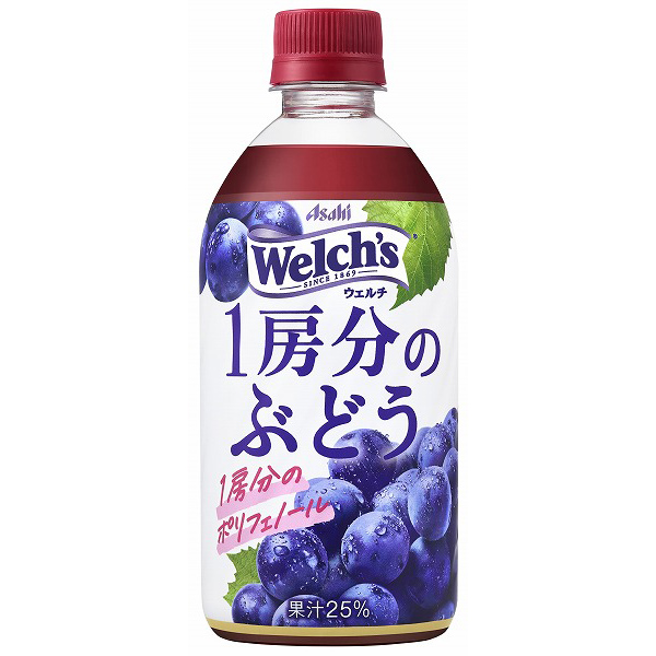 カルピス Welch’s 1房分のぶどう 470ml×24本(1ケース)