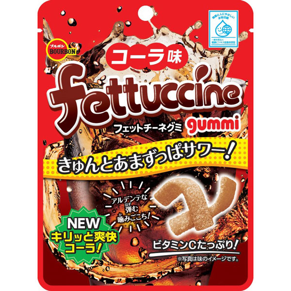 ブルボン　フェットチーネグミコーラ味 50g×120個入り(1ケース)