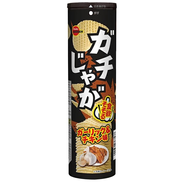 ブルボン  ガチじゃがガーリック＆チキン味 98g×40個入り(1ケース)
