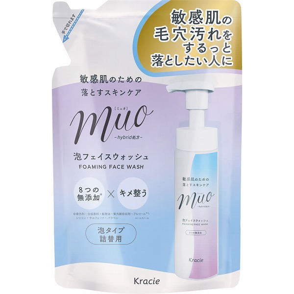 ミュオ 泡の洗顔料 詰替用 180mL