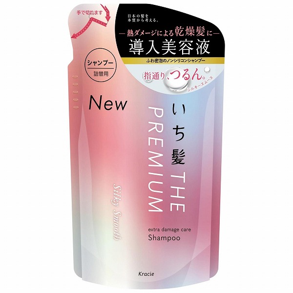 いち髪 THE PREMIUM エクストラダメージケアシャンプー (シルキー