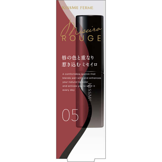 キスミー フェルム ミセイロルージュ 05 ナイトチャイ 3.7g