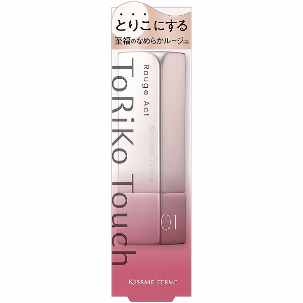 キスミー フェルム ルージュアクト 01 ピオニーシェード 3.6g