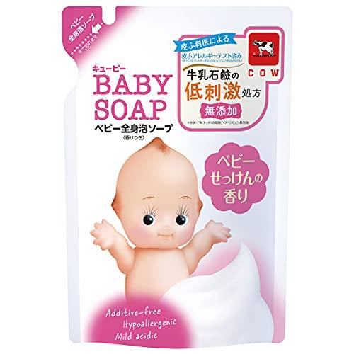 キューピー ベビー全身泡ソープ ベビーせっけんの香り 詰替用 350mL