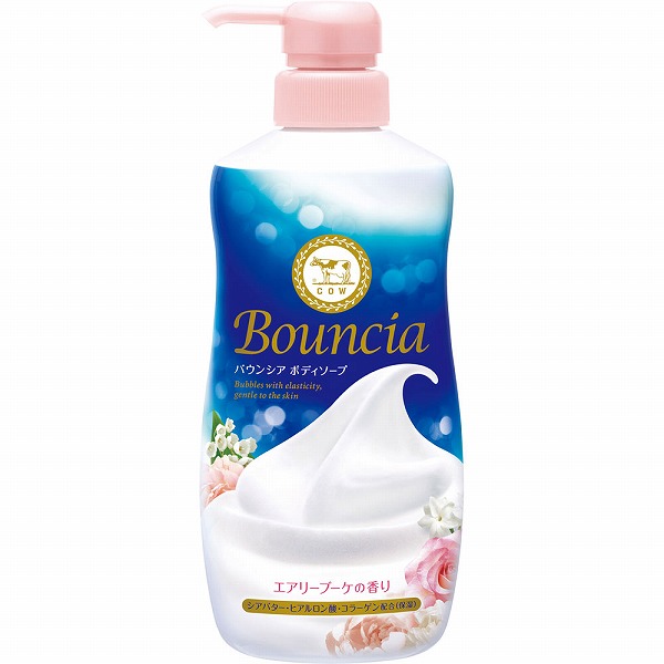 バウンシアボディソープ エアリーブーケの香り ポンプ付 480mL