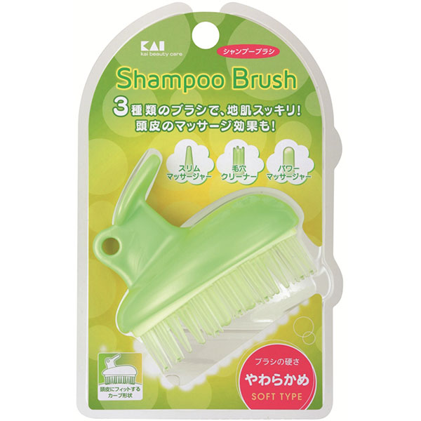 貝印 シャンプーブラシ (1個)