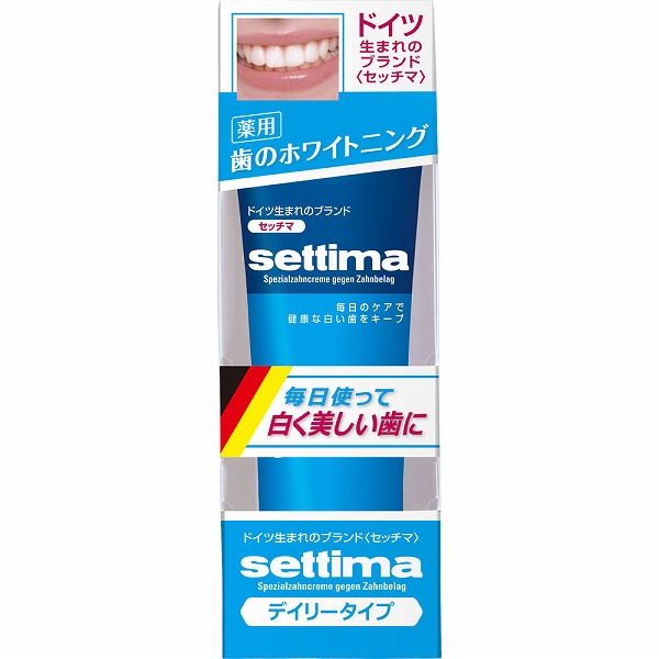 セッチマはみがき デイリータイプ ［スタンディングタイプ］ 80g【医薬部外品】