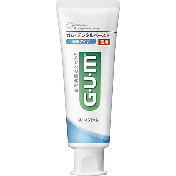 サンスター ガム・デンタルペースト［爽快タイプ］(120g)【医薬部外品】