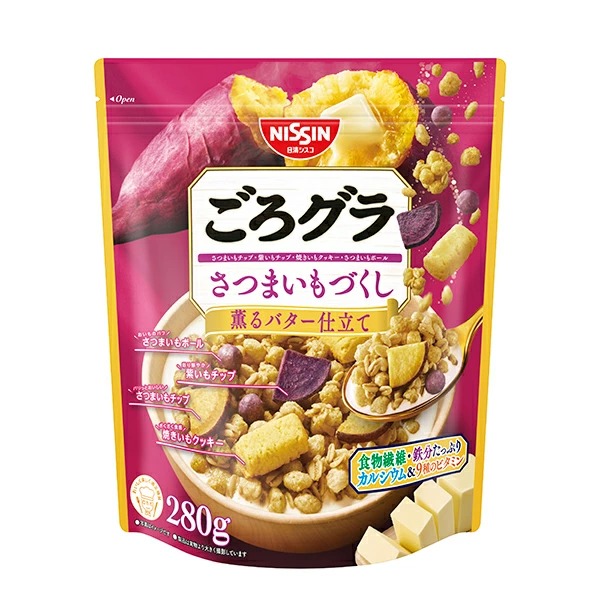 シスコ ごろグラさつまいもづくし 280g×12袋入り (1ケース)