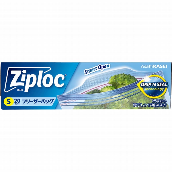 ジップロック フリーザーバッグ Ｓ 20枚