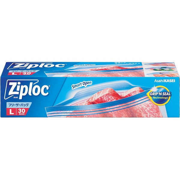 ジップロック フリーザーバッグL 大容量品 30枚