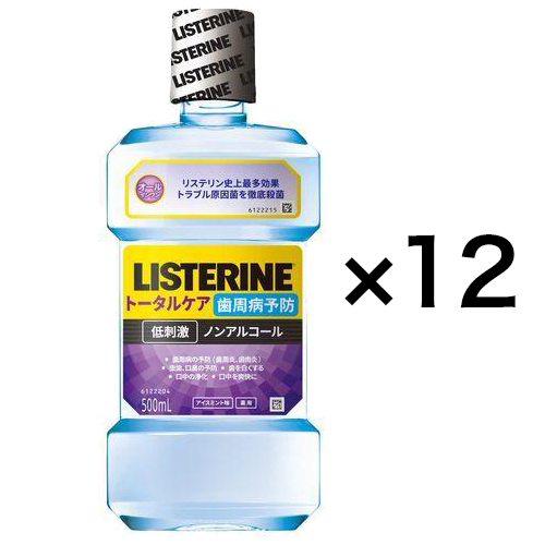 リステリン トータルケア歯周クリア 500mL×12個【医薬部外品】