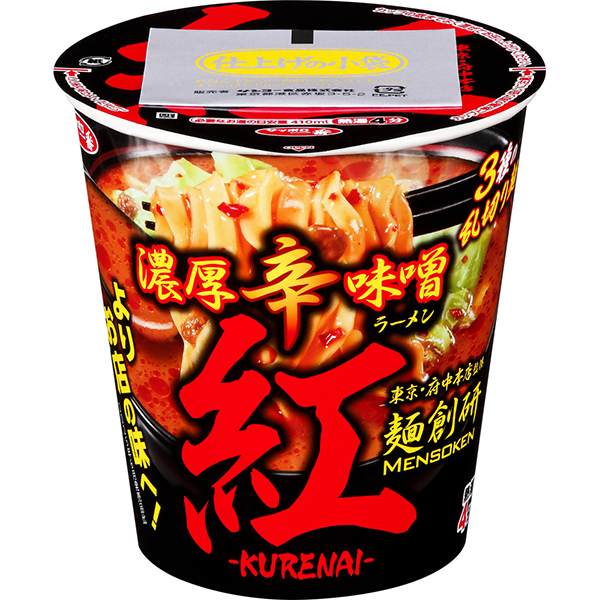 サッポロ一番 麺創研紅監修濃厚辛味噌ラーメン  101g×12個 (1ケース)