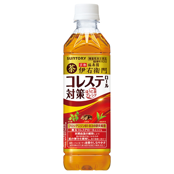 サントリー 伊右衛門 コレステロール対策 500ml×24本(1ケース)【機能性表示食品】