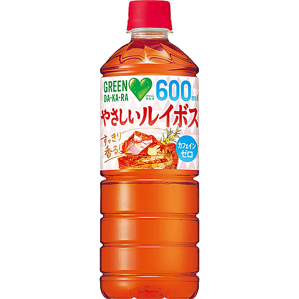 サントリー　グリーンダカラ ルイボス 600ml×24本入り(1ケース)