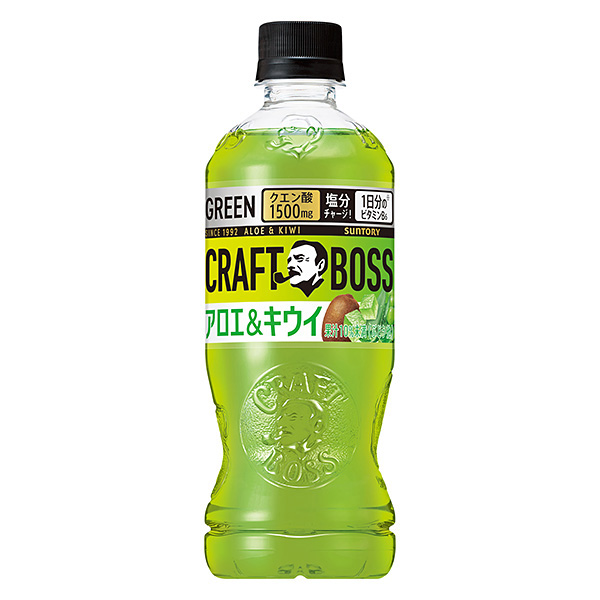 サントリー クラフトボスアロエ＆キウイ 500ml×24本 (1ケース)