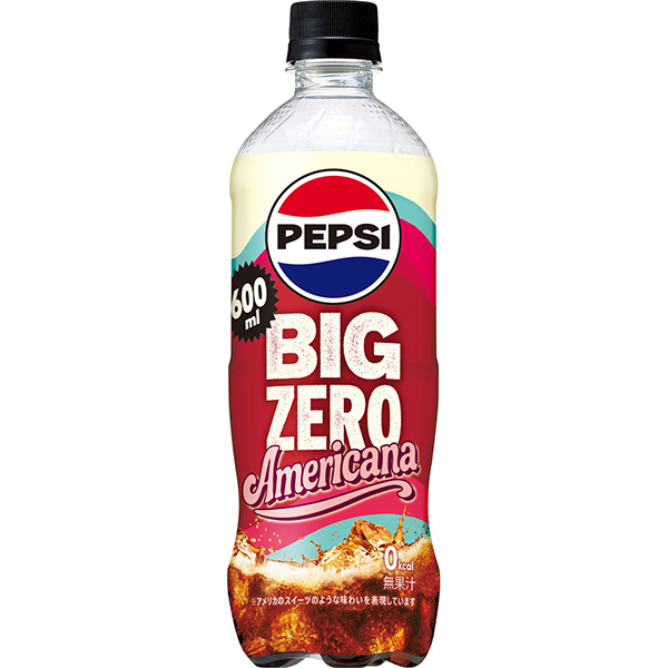 サントリー ペプシBIG ZERO Americana 600ml×24個 (1ケース)